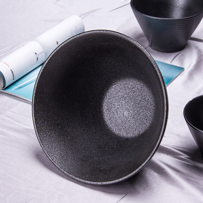 7 pulgadas estilo japonés Ramen fideos tazón de cerámica cuencos de trigo