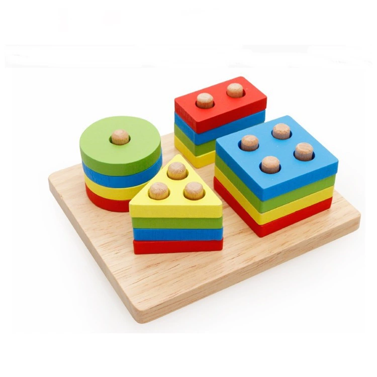 Когнитивный конструктор для раннего возраста, Montessori, игрушка, раннее образование, восприятие цвета
