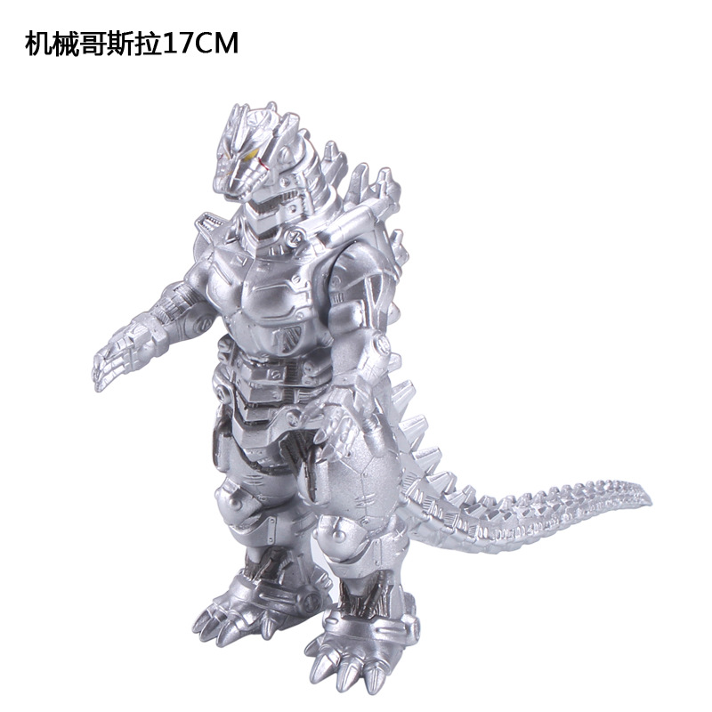 Modelo de juguete de goma suave del dinosaurio del monstruo del dinosaurio de GODZILLA extremidades movibles regalo del juguete de la muñeca del vinilo