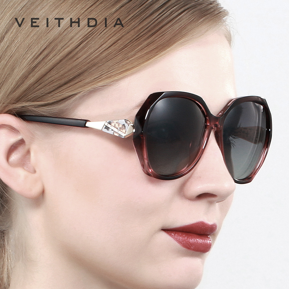 Gafas de sol polarizadas a prueba de UV para mujer Gafas de sol Diamond driver gafas de sol 3171