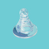 Children's pacifier, silica gel feeding bottle, wide neck