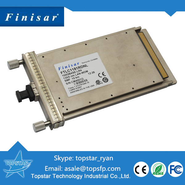 菲尼萨FinisarCFPFTLC1181RDNL100G-LR4LAN-WDM10km光纤光模块