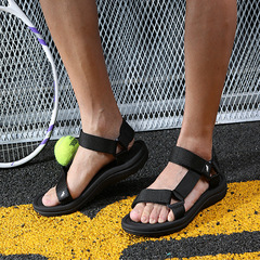 Casual sandals for men, summer outer wear, non-slip soft sole dual-purpose, Vietnamese sports men's beach sandals wholesale