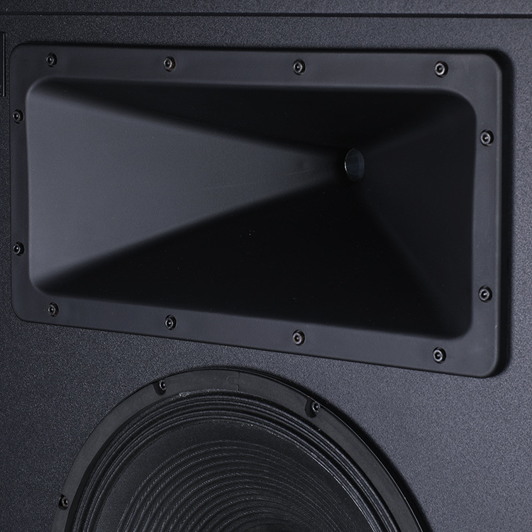 Equipo de refuerzo de sonido de estudio de altavoz principal Cinema Audio System doble Altavoz profesional de frecuencia completa de 15 pulgadas