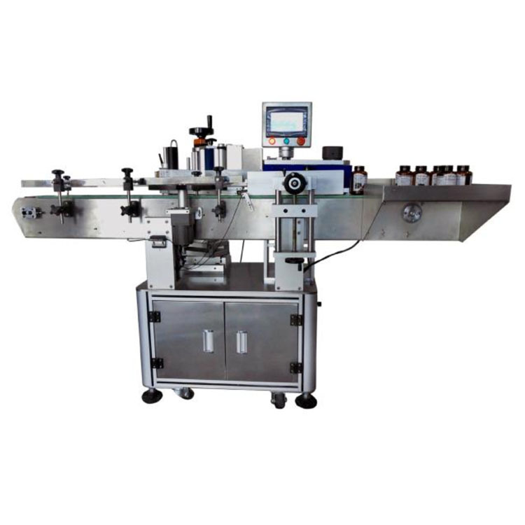 全自动立式搓滚圆瓶贴标机 纸罐贴标机 铝罐贴标机 圆罐贴标