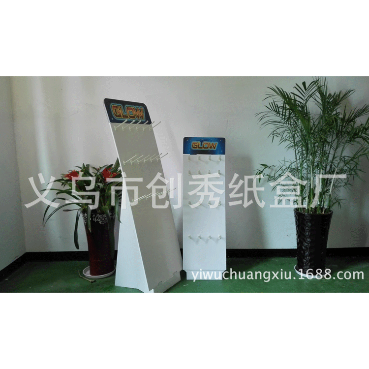 纸货架展示盒陈列盒 陈列架特点设计组装迅速
