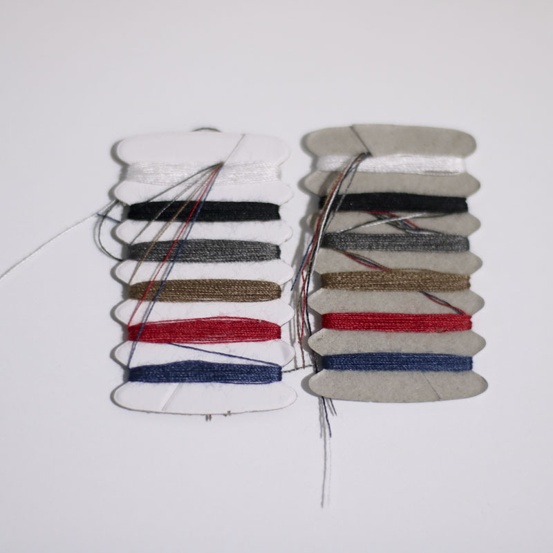 便携针线包缝纫线卡混色DIY手工材料针线定制麻绳棉线绣花线线卡