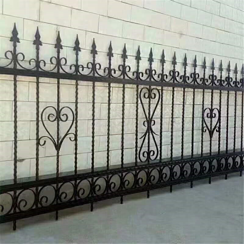 厂家供应铁艺围栏铁艺大门凯旋门样式多款选择防风防攀爬美观防护