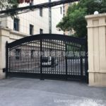 庭院铁艺门双开门不锈钢入户门平移门折叠门加工出口平开门防盗门