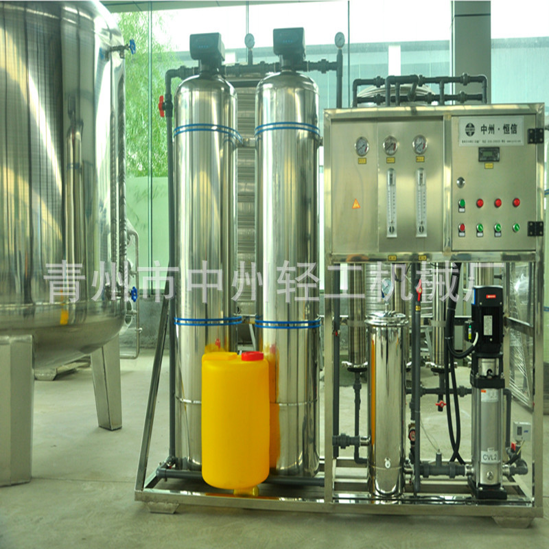反渗透设备反渗透纯水设备 自动纯净水设备青州反渗透水处理设备-