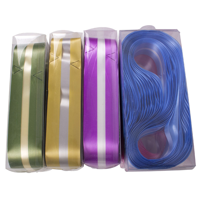 En stock suministro grande perezoso tire flor arco de dos colores mano tire flor boda coche floristería suministros materiales de embalaje al por mayor