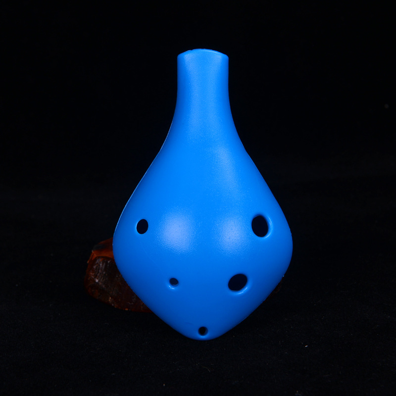 Seis agujeros Ocarina Alto agudos de plástico AC entrada de estudiantes Ocarina 6 hoyos Alto AC tuning Ocarina fábrica al por mayor