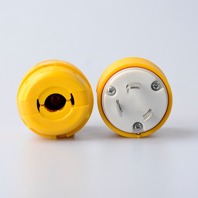 S41 NEMA L6-30P 美式工业组装插头带锁