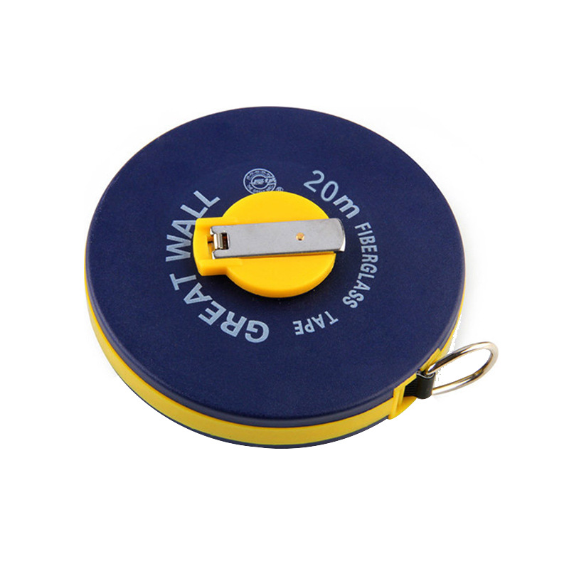 长城精工皮尺 100米 皮卷尺工程尺子50米纤维软尺30/20/15/10米尺