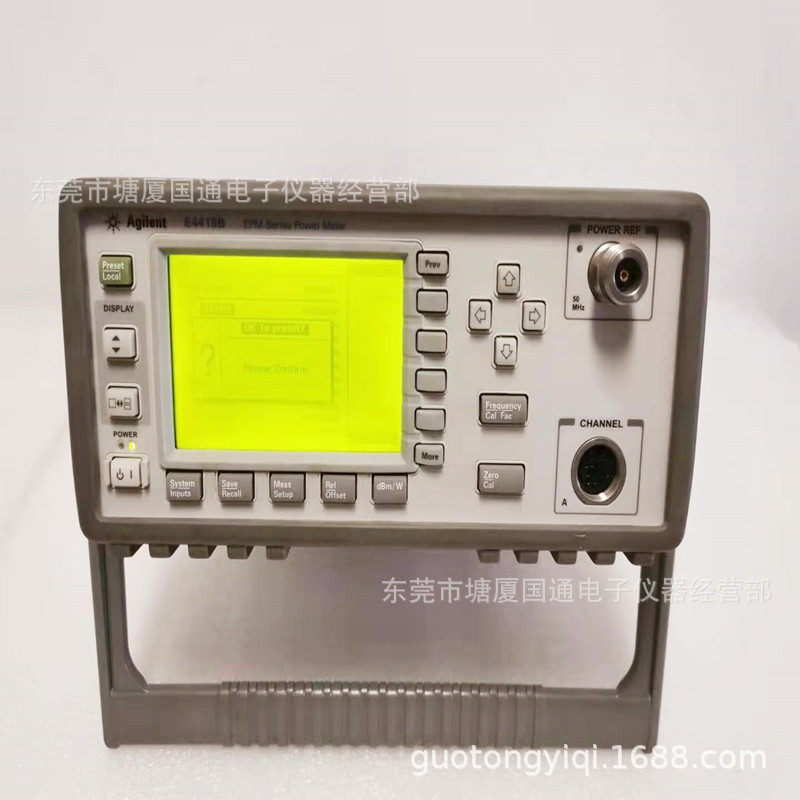 出售美国原装二手Agilent/安捷伦 E4418B 射频功率计