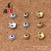 Retro metal silver accessory, 6.5mm, wholesale