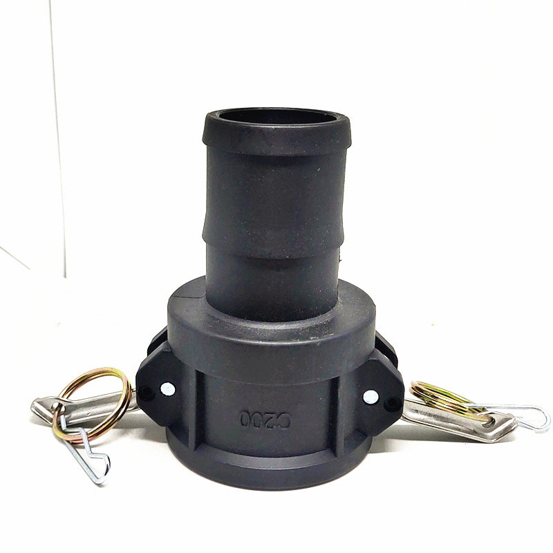 2 pulgadas a 3/4 pulgadas cable exterior IBC Ton barril conector rápido PP conector rápido cabeza hembra conector rápido extremo hembra