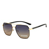 Men's sunglasses, fashionable glasses, two-color sun protection cream, new collection, UF-protection