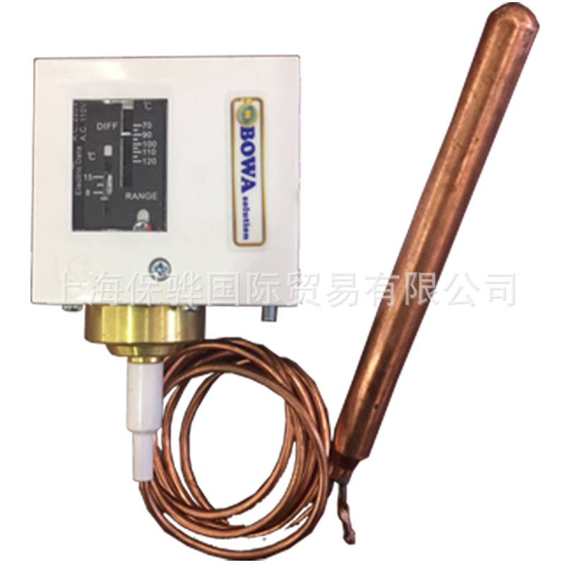 可调式无源温度开关提供SPDT触点输出给PLC电控系统，或直控负载