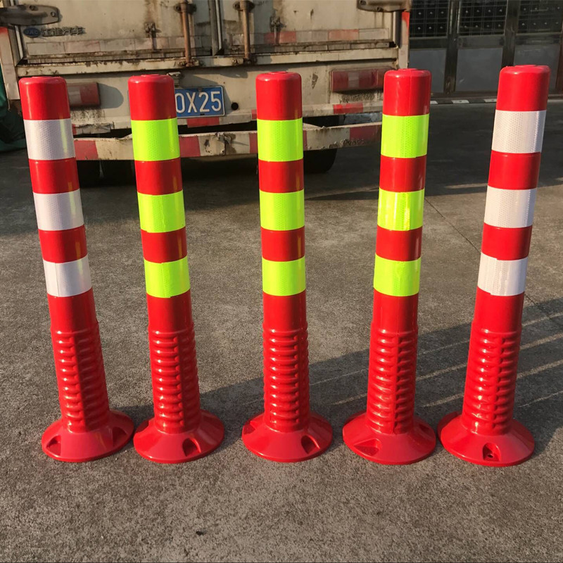 75cm PU warning column warning reflective isolation pile traffic crossing sign barricade column anti-collision elastic column 75cm PU warning column warning reflective isolation pile traffic crossing sign barricade column anti-collision elastic column