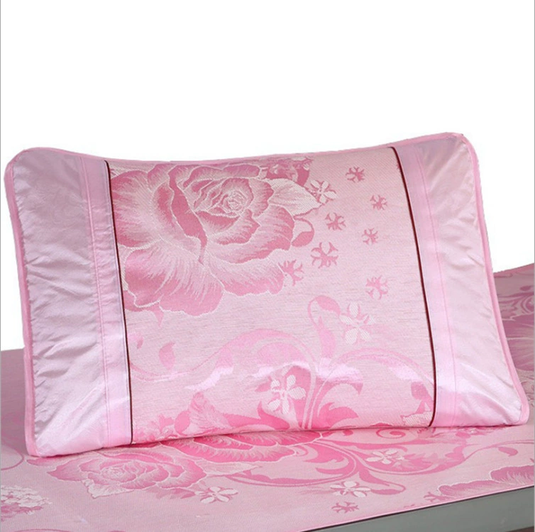 Summer mat, silk pillowcase for adults for elementary school students
