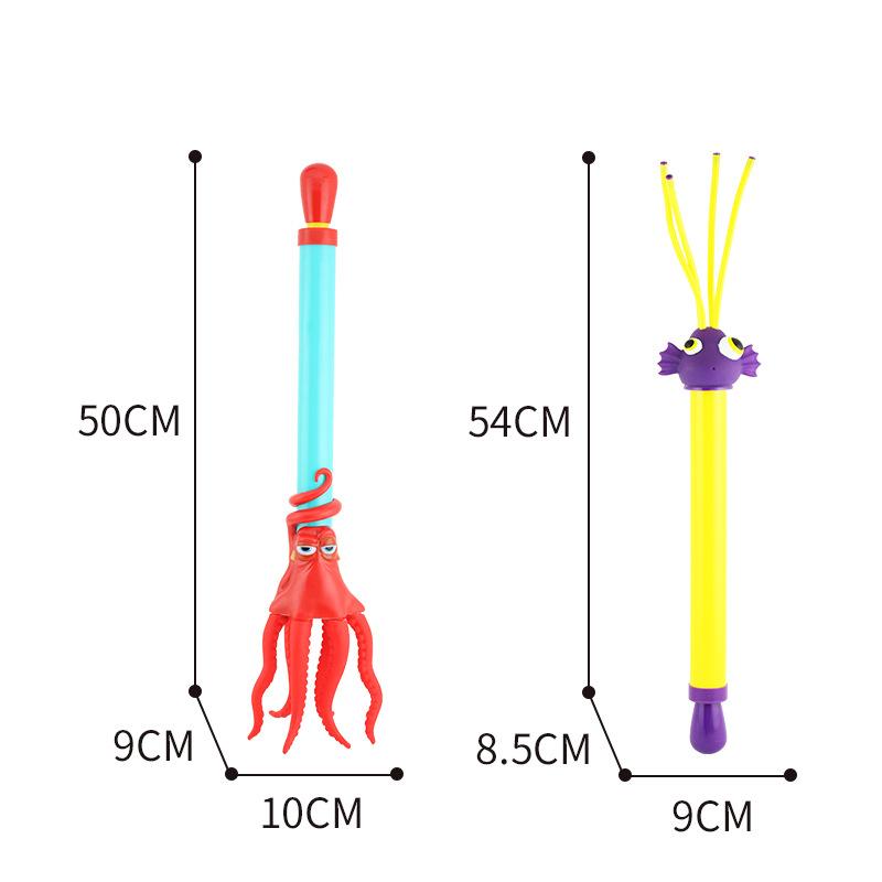 Pistola de agua de verano para niños pistola de agua juguete de agua pulpo pistola de agua verano al aire libre playa juguete fábrica al por mayor