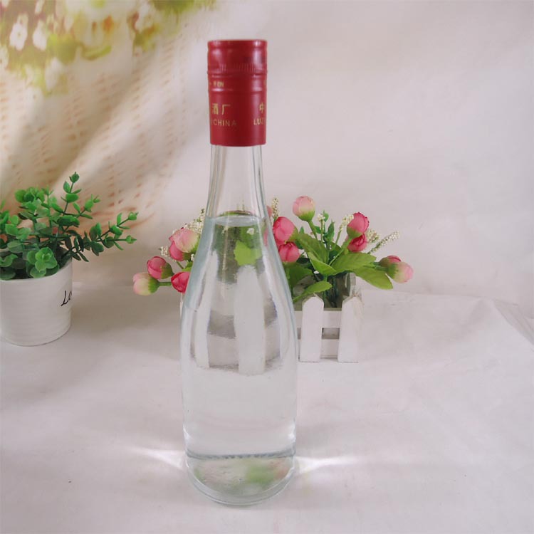 厂家直销透明500ML白酒瓶保健酒药酒瓶铝盖果酒瓶玻璃酒瓶批发