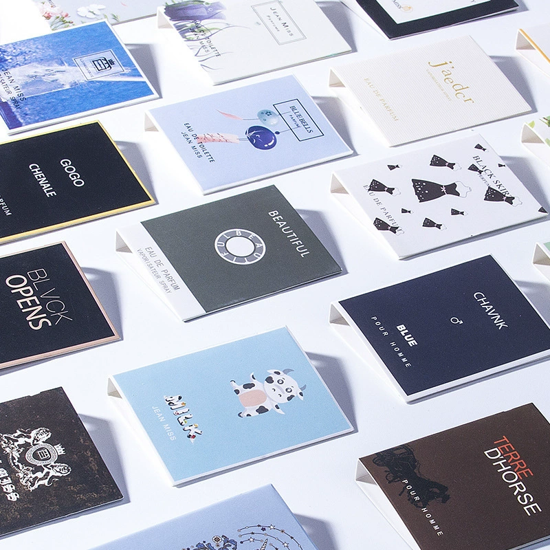 Xiaocheng Yixiang бренд карты парфюмерные образцы 2ml мужские и женские парфюмерные пробные упаковки пробные пробные пробирки оптом