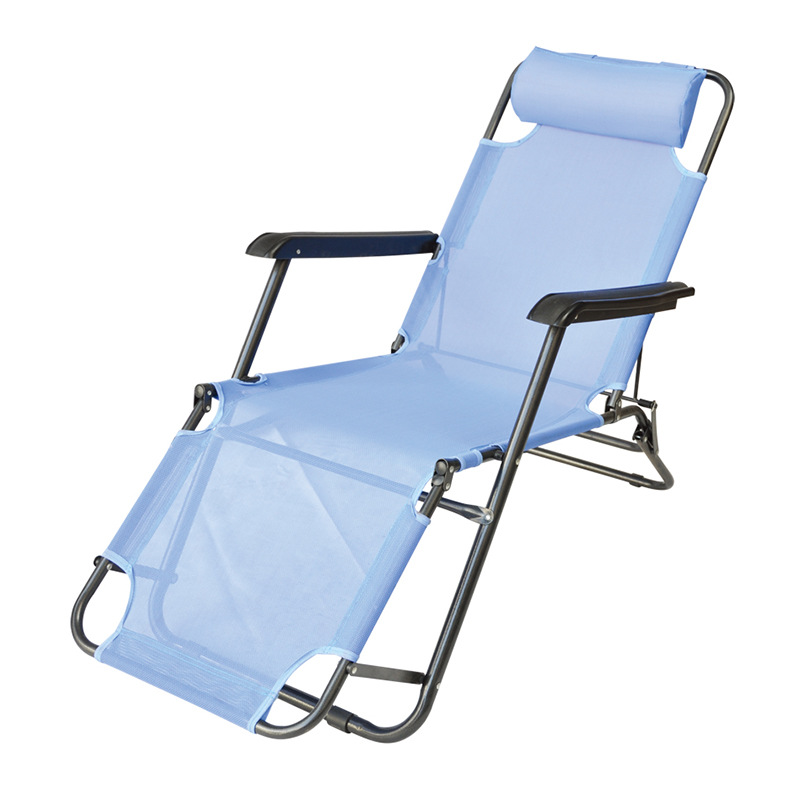 Suministro directo de fábrica moderno simple portátil plegable reclinable ocio al aire libre Silla de playa Oficina almuerzo descanso siesta silla