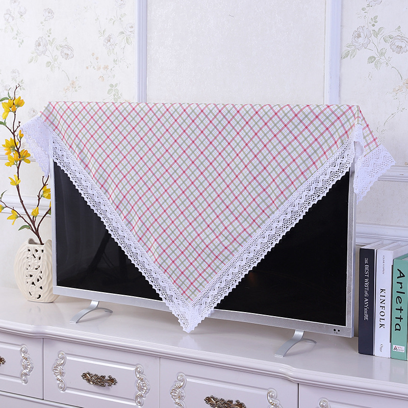 작은 사각형 파우더 식탁보