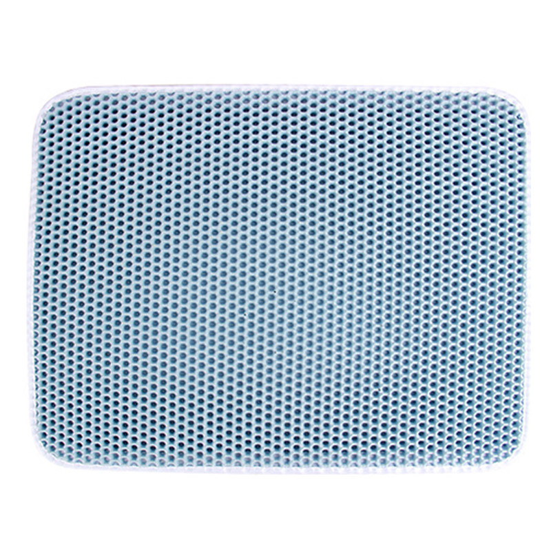 Venta caliente transfronteriza de doble capa de nido de abeja estera de arena para gatos estera para mascotas estera de la perrera estera EVA antideslizante impermeable estera del pie del gato