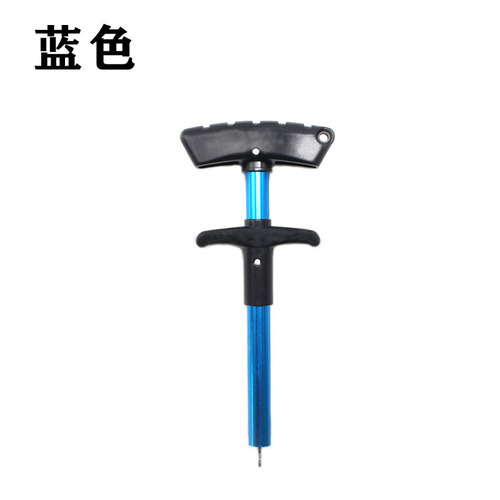 Wholesale hook remover hook remover decoupler aluminum alloy hook remover portable T-shaped hook remover aluminum alloy material