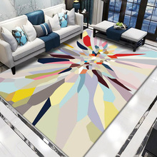 厂家现代简约北欧客厅地毯 客厅茶几家用地毯 批发沙发地毯地垫
