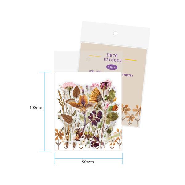 Waterproof transparent sticker
