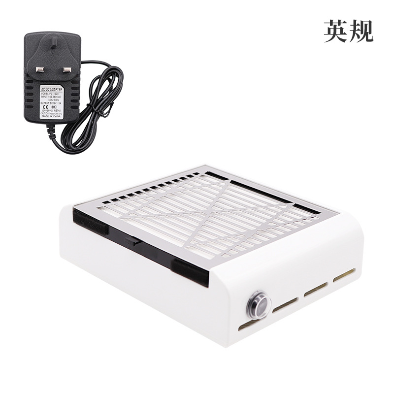 Aspirador de manicura fábrica al por mayor de alta potencia filtro japonés pulido máquina de polvo de uñas manicura aspiradora de escritorio