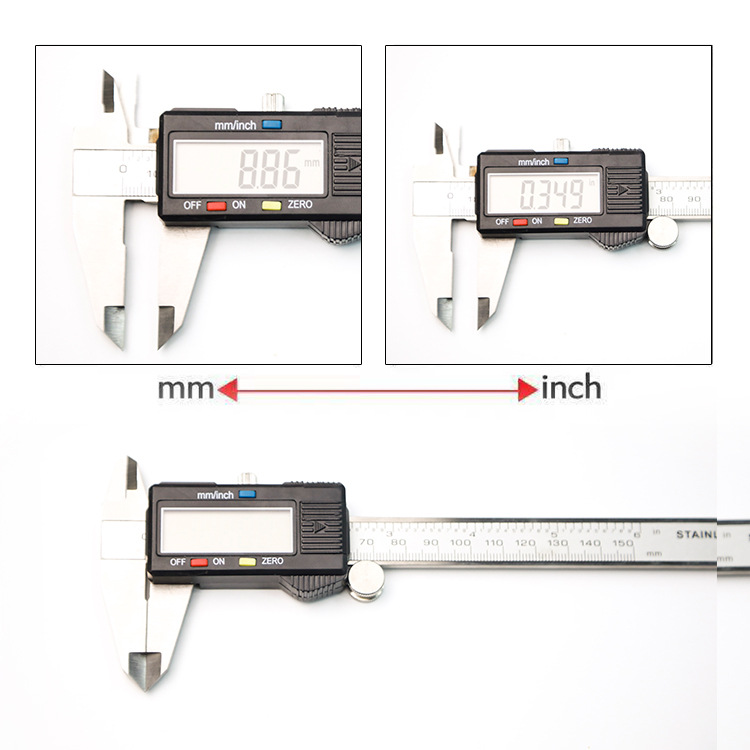 数显尺厂家直销大屏电子数显卡尺 电子尺塑料表壳款质量一般