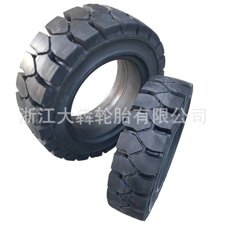 厂家批发朝阳叉车轮胎28*9-15 650-10工程机械3.5吨叉车实心轮胎
