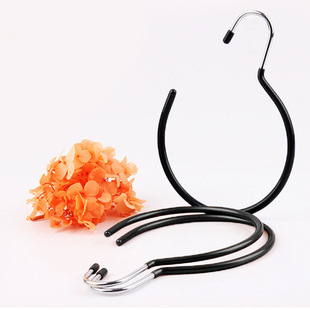Ring Scarf Silk Scarf Hanger Multifunctional Leather Tie Household Bath Towel Storage Rack Anti-slip Dip Plastic Drying Towel Hanger