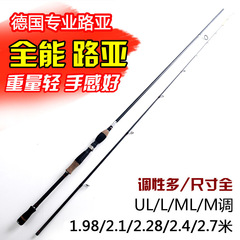 Elya Carbon Road Baitcasting Rod Set with Hard Casting Spinning Wheel Gun Handle and Droplet Wheel for Long Casting