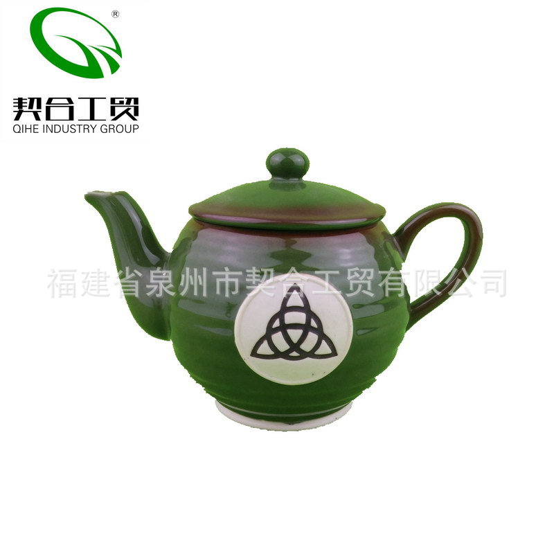 Cerámica calcomanías Madre y madre olla una taza una olla sola olla juego de té traje blanco porcelana apilados olla con filtro flor tetera