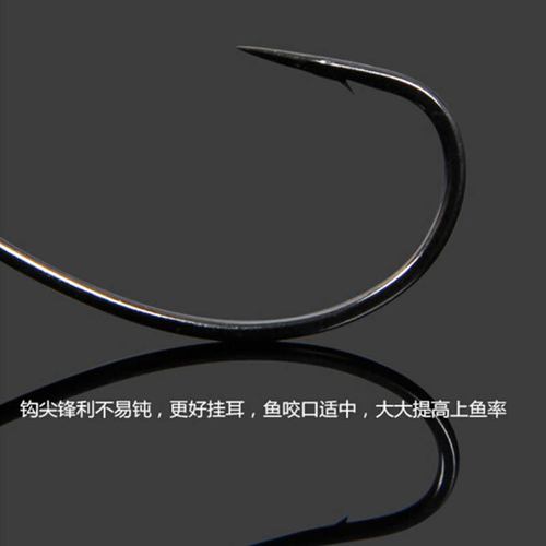 Luya Fishing Luya Crank Hook Soft Bait Hook High Carbon Hook Small Shrimp Hook Soft Worm Hook Texas Fishing Group Accessories Hook