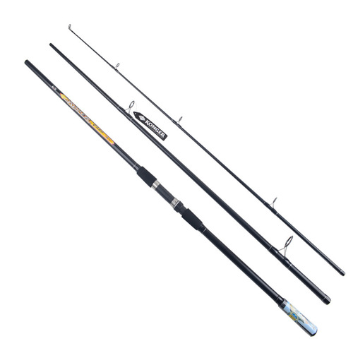 Three-section and following fishing rod European library fishing insert section long-range throwing rod 3.6 meters throwing rod Luya rod carp rod sea rod