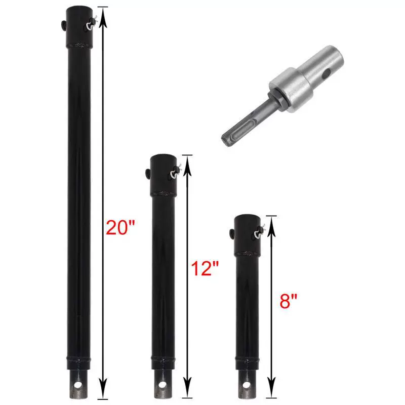 Наземный буровой экскаватор копательная машина посадочная машина для посадки деревьев сверлильный станок для льда сверлильный станок сверло Удлинительный стержень отличный