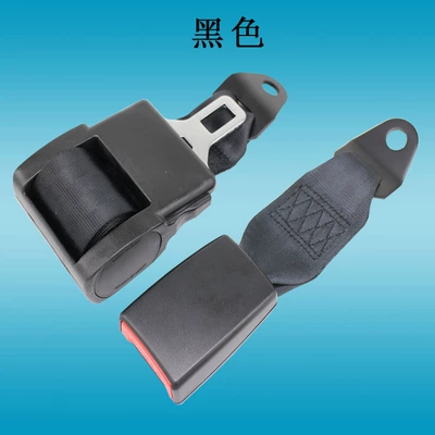 School bus modification pallet cargo binding automatic retractor seat belt two-point car seat safety belt (Car seat belt) - black
