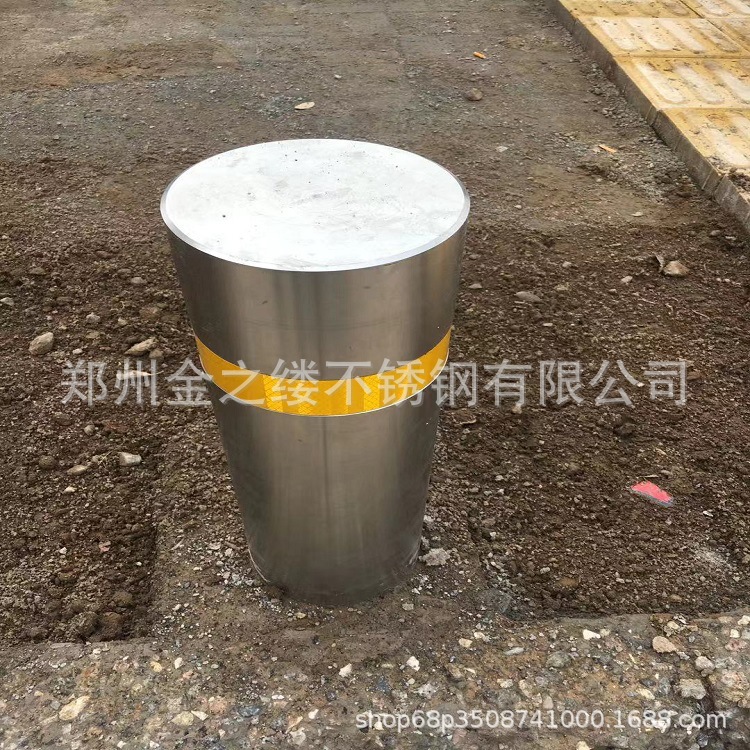 驻马店不锈钢路桩 地桩 市政不锈钢车档 大量现货供应