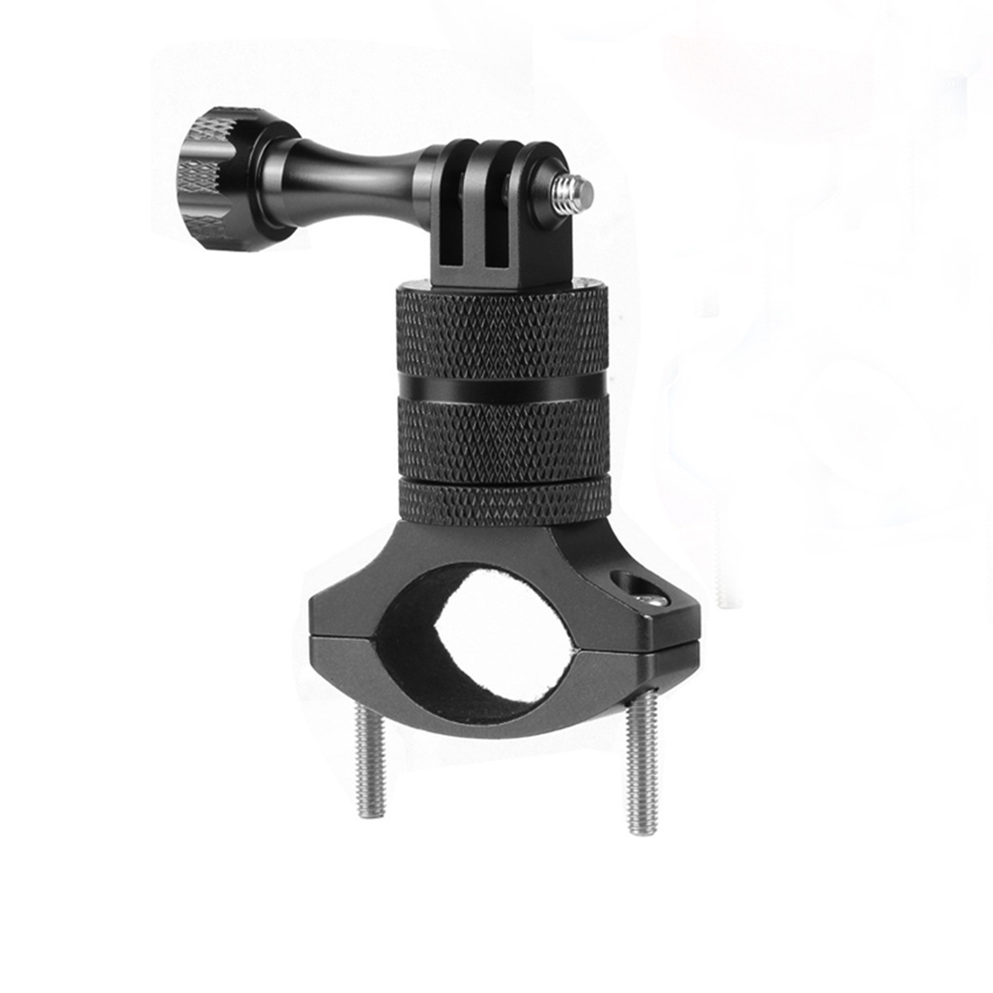 Soporte de bicicleta de aleación de aluminio para cámara DJI y GoPro clip giratorio 360° universal