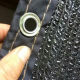 Tarpaulin cotton door curtain sunshade net pressing machine car rainproof cloth sports amusement equipment air eye riveting hole punching machine
