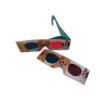 Spot wholesale paper red, blue, red and green 3D glasses 3D stereo glasses paper framework can printed logo