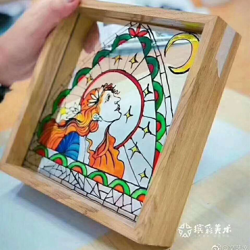 Marco de imagen de arcilla fábrica al por mayor marco de fotos de arcilla para niños pintura hecha a mano creativa DIY tridimensional Marco de arcilla para niños