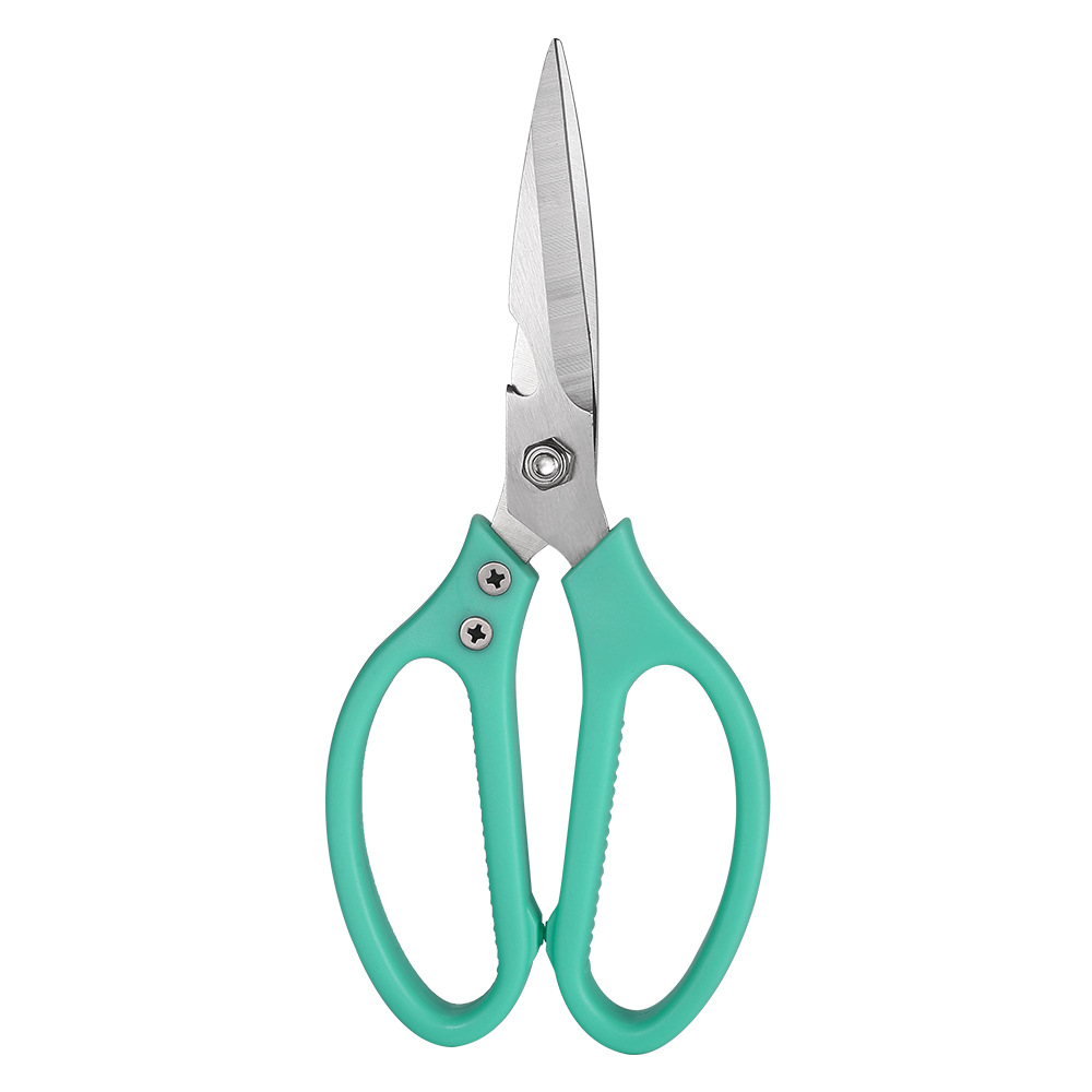 녹색 플라스틱 손잡이 가위(2세대)